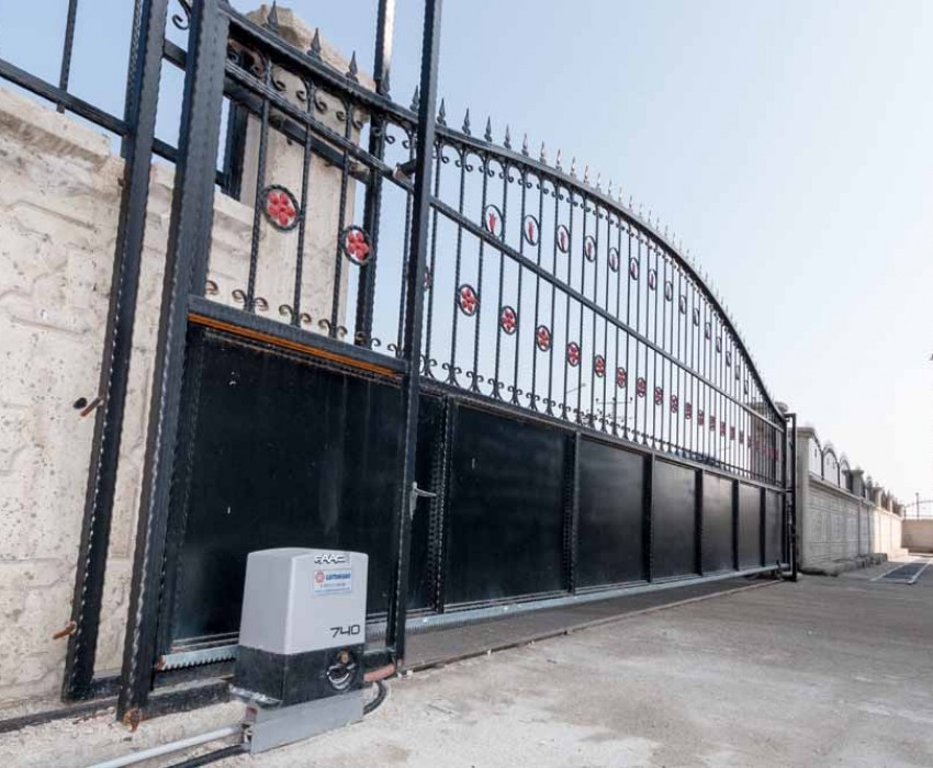 Arı Elektromekanik Yanar Kayar Bahçe Kapısı